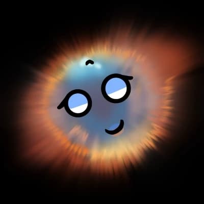 Helix nebulaaaaaaaaaaaa (my oc in solar balls) thumbnail