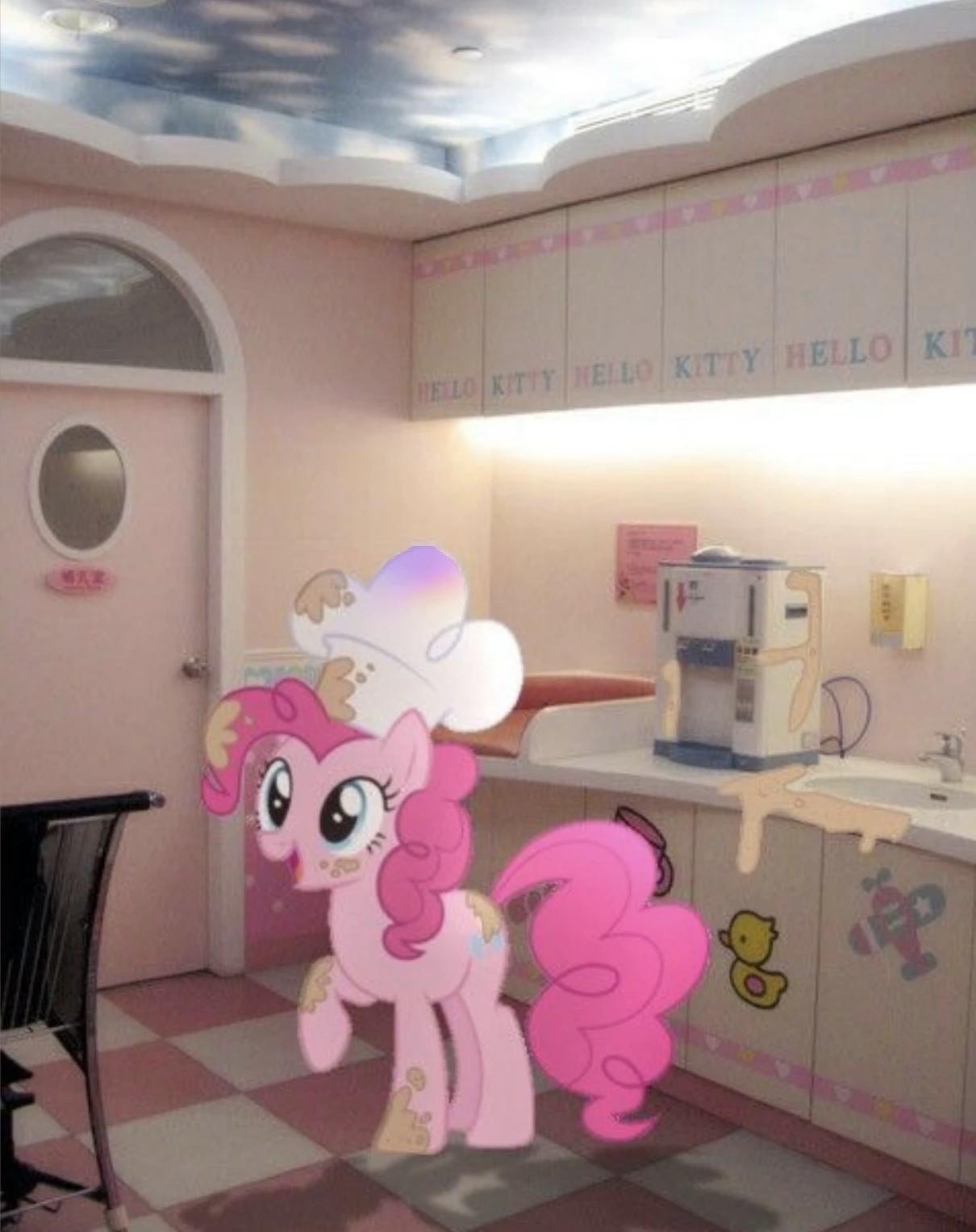 Pinkie Pie as a pastry chef at a children's 🎉🎈 hospital thumbnail