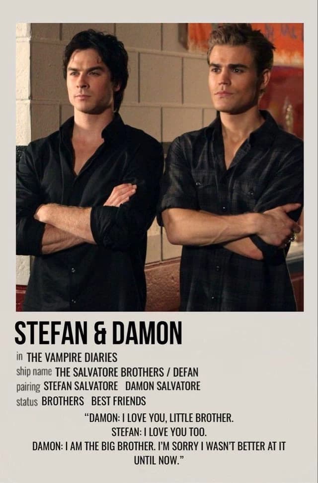 Stefan y Damon Salvatore thumbnail