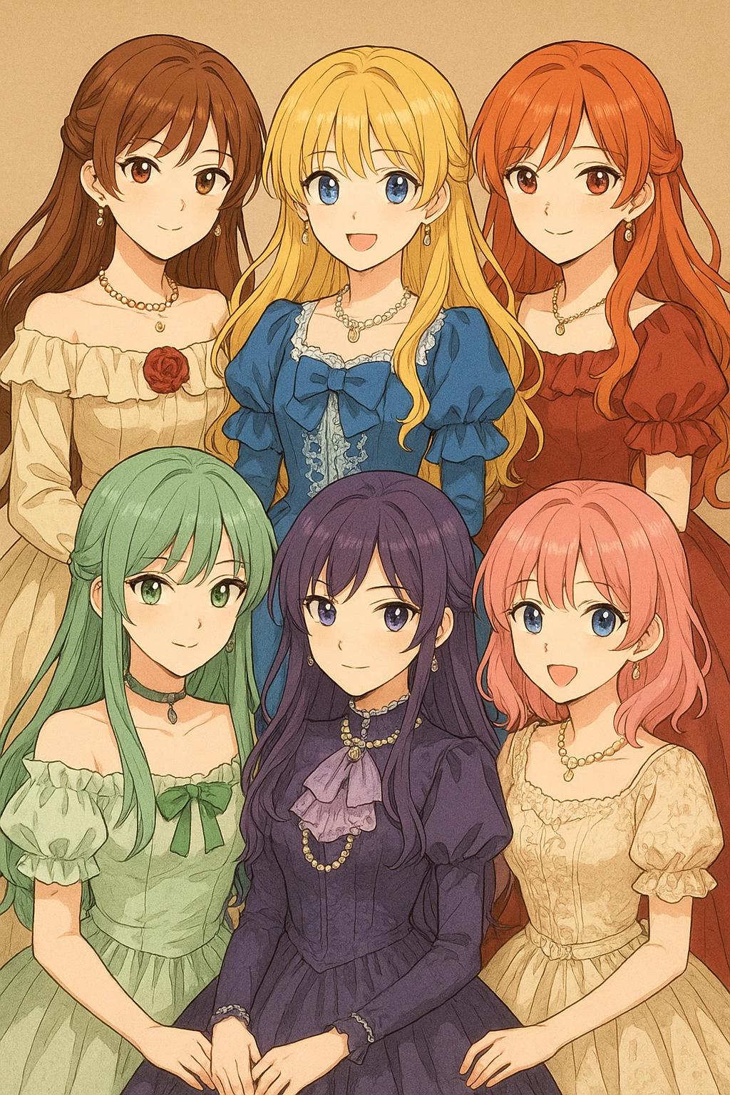 Léa, Jade, Emma, Louise, Rose, Lyra thumbnail