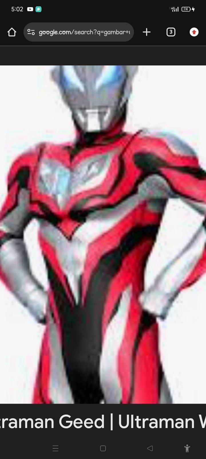Ultraman geed thumbnail