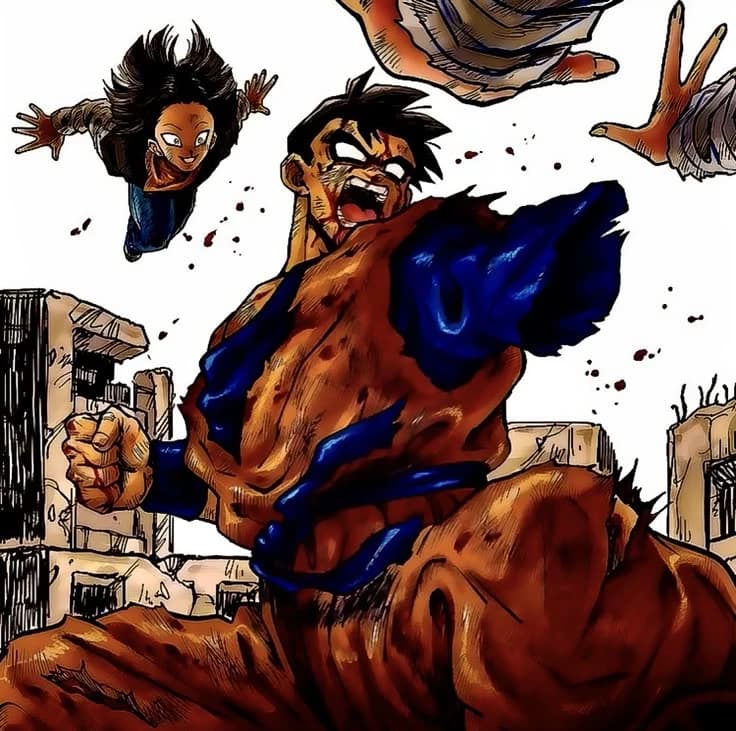 Miraí Gohan vs Android 18 and 17 thumbnail