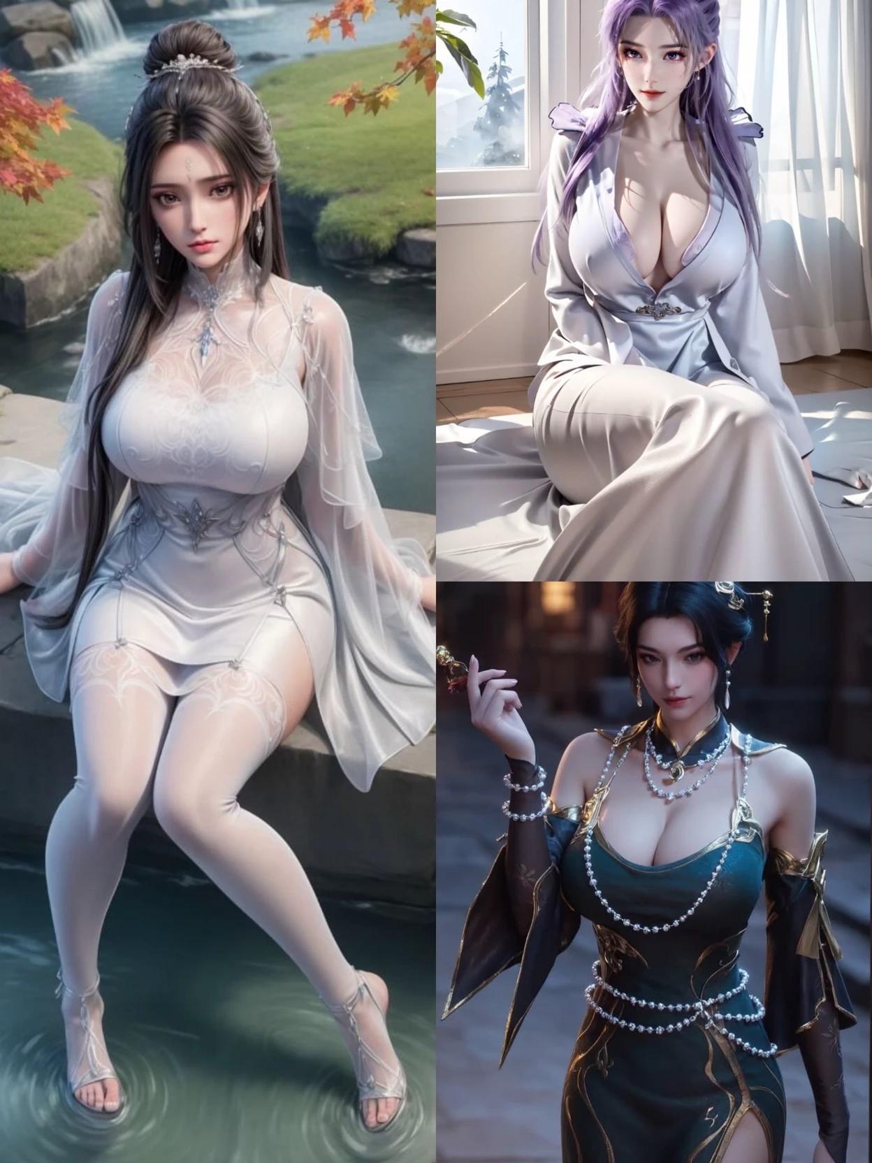 Lu xueqi, qing yu, xinran thumbnail