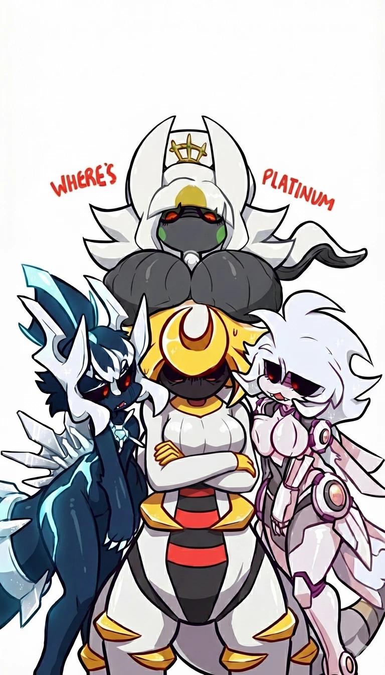 Creation Trio plus Arceus thumbnail