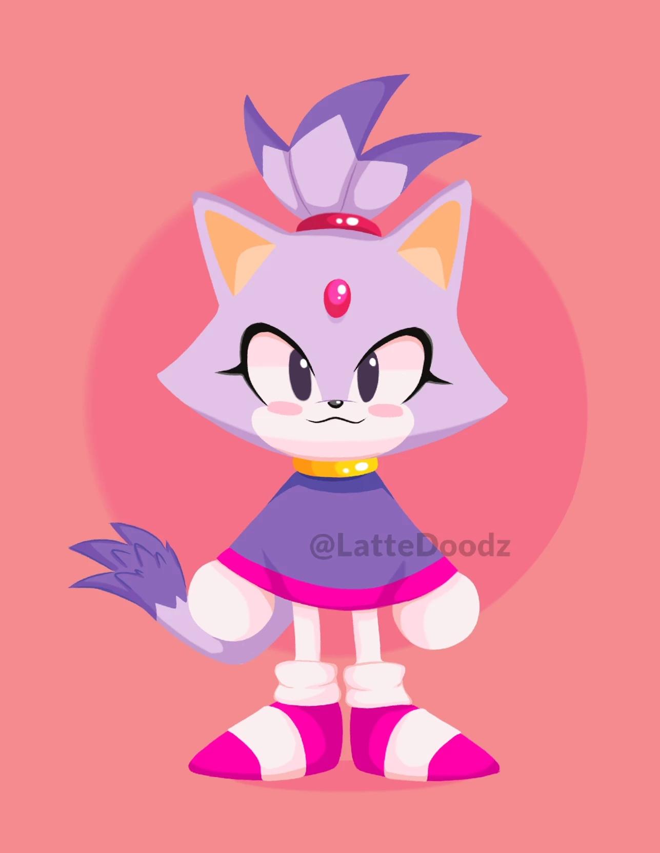 Blaze the cat thumbnail