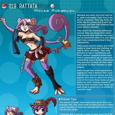 Razzle, the Rattata Pokemusu thumbnail