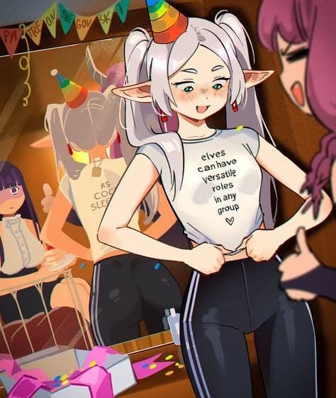 Frieren's new shirt thumbnail