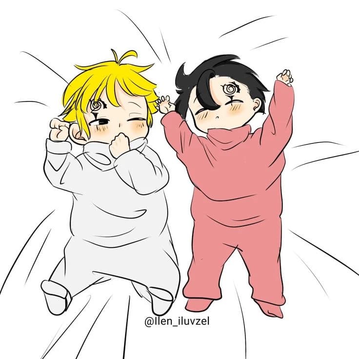 Little Princes: Meliodas and Zeldris. thumbnail
