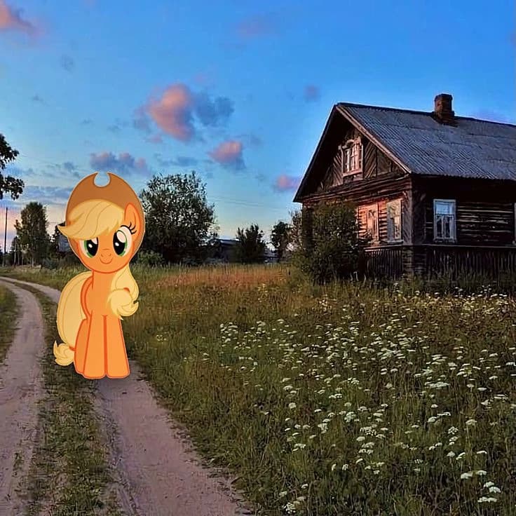 Apple Jack's tour of her human friend's farm thumbnail