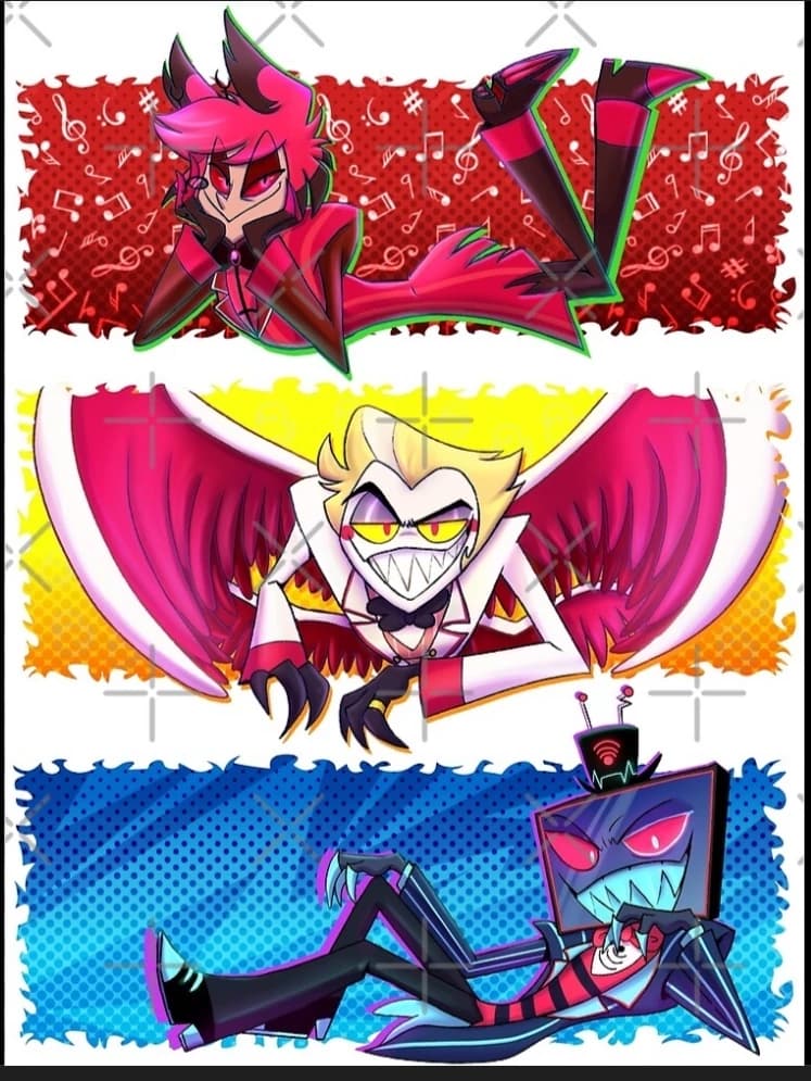 Vox, Alastor and Lucifer thumbnail