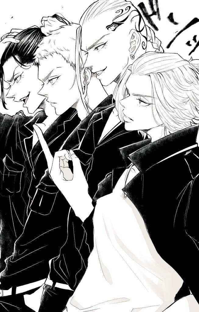 Manjiro, Draken, Mitsuya y Baji thumbnail