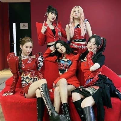 G-Idle members (Miyeon, Minnie, Soyeon, Yuqi, Shuhua) thumbnail