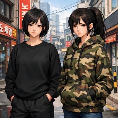 Two North Korean women thumbnail