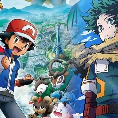 Pokémon x my hero academia thumbnail