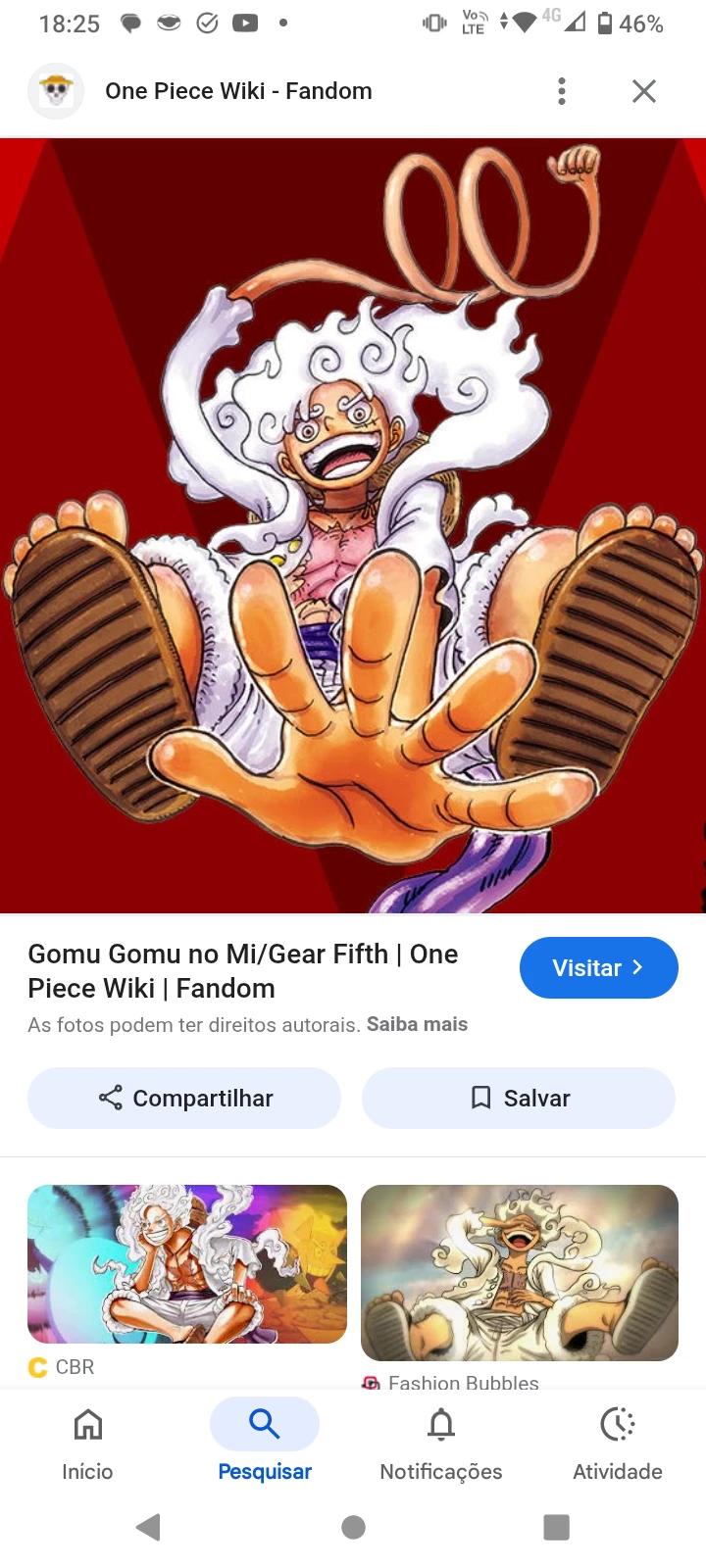 Luffy gear 5 thumbnail