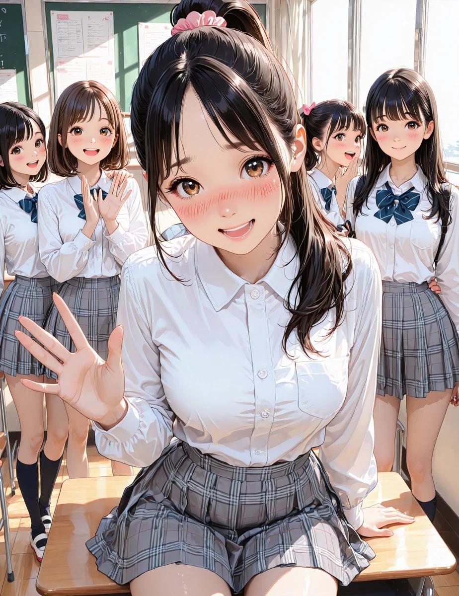 The Girls Who Love the New Boy in Class thumbnail