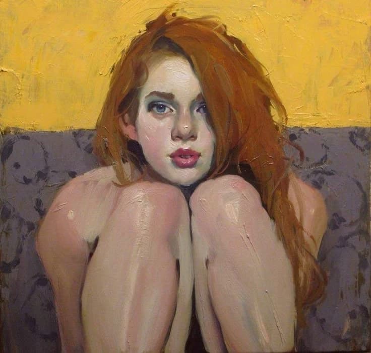 The girl with the fire hair. thumbnail