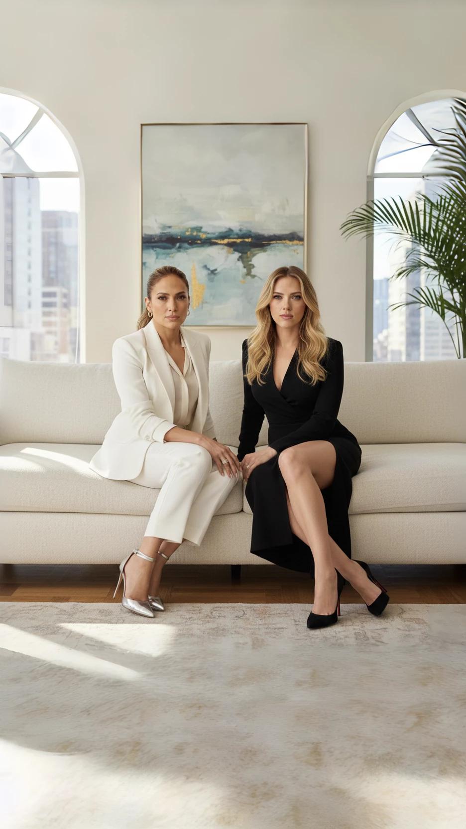 Jlo ( Jennifer Lopez) and Scarlett Johansson thumbnail