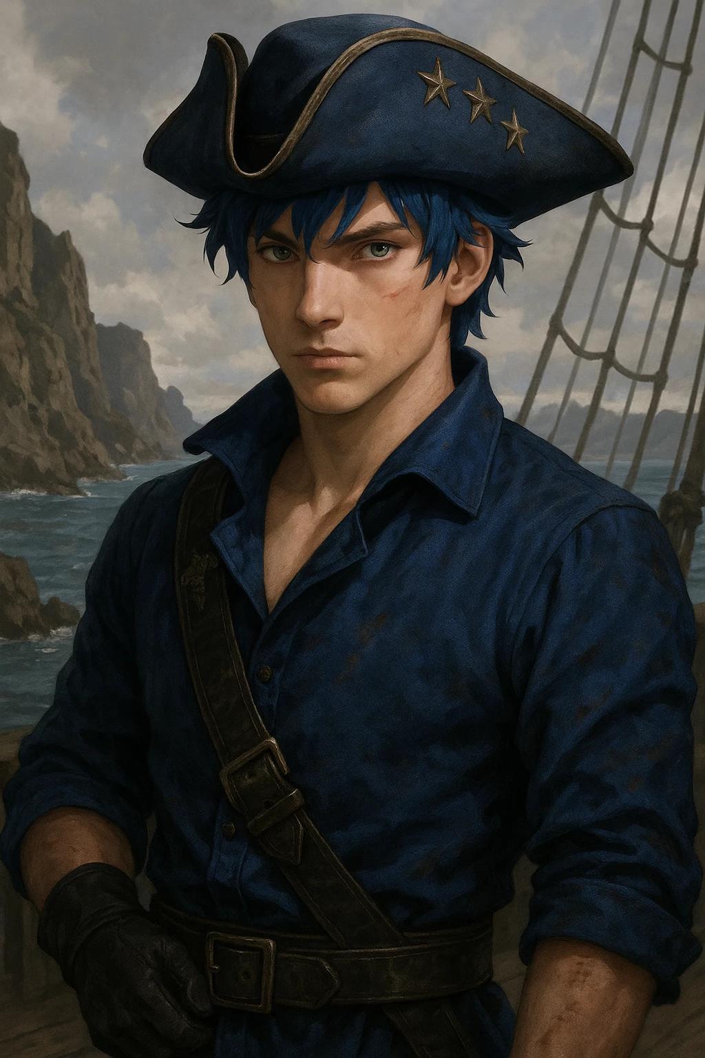 Pirate Captain Rhys Thorne. thumbnail