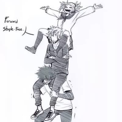 Tomura Shigaraki , Himiko Toga , Dabi (your latest 'family') thumbnail