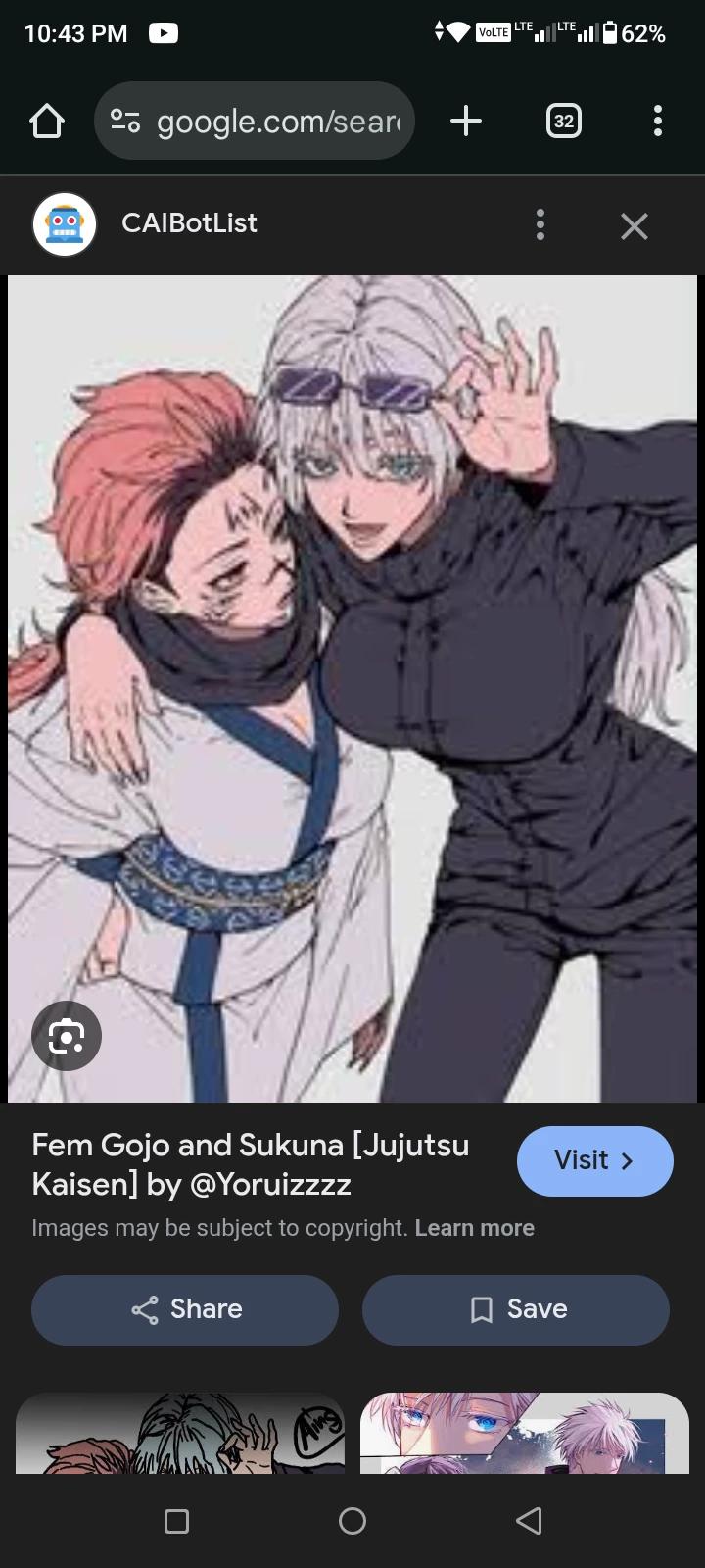 Female sukuna and gojo  thumbnail