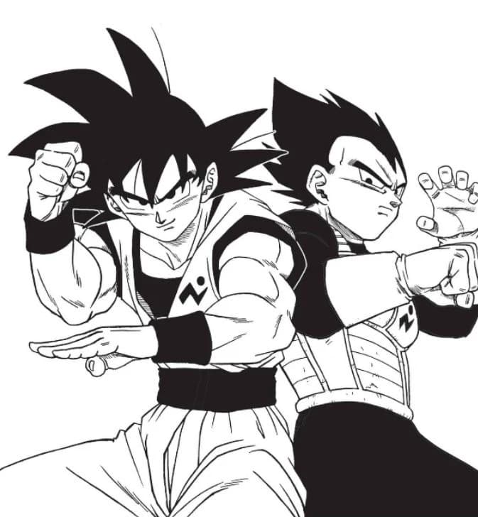 Goku and vegeta thumbnail