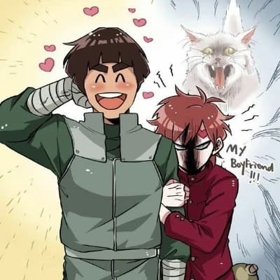 Gaara vs. Rock Lee. (BL/ Man with man) thumbnail
