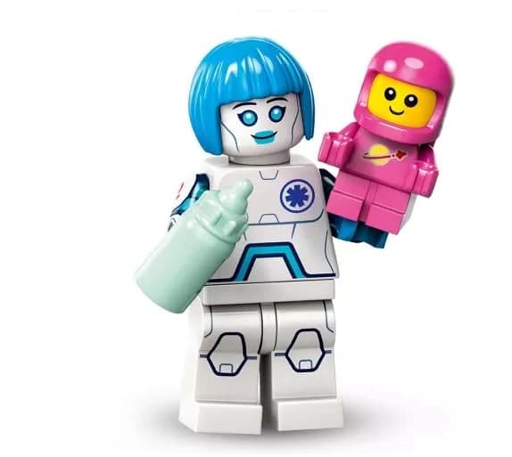 Lego Nurse Android from series 26 thumbnail
