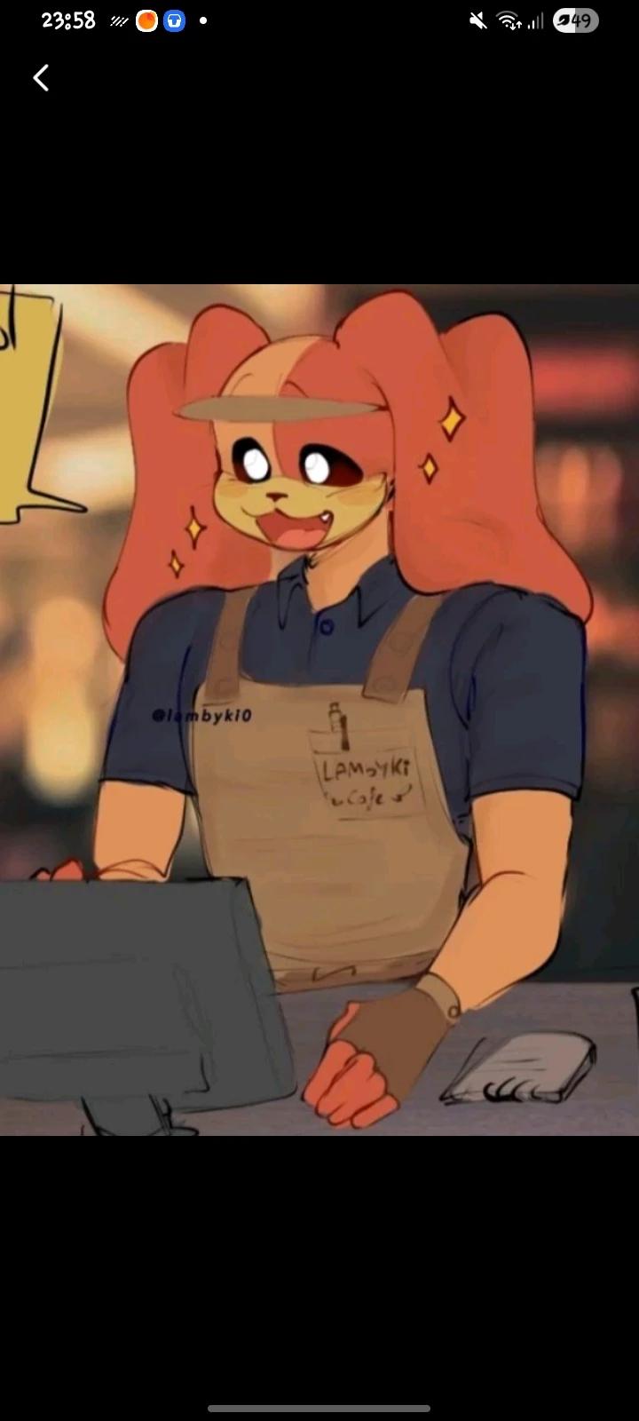 *Dogday-CoffeeShop AU* thumbnail