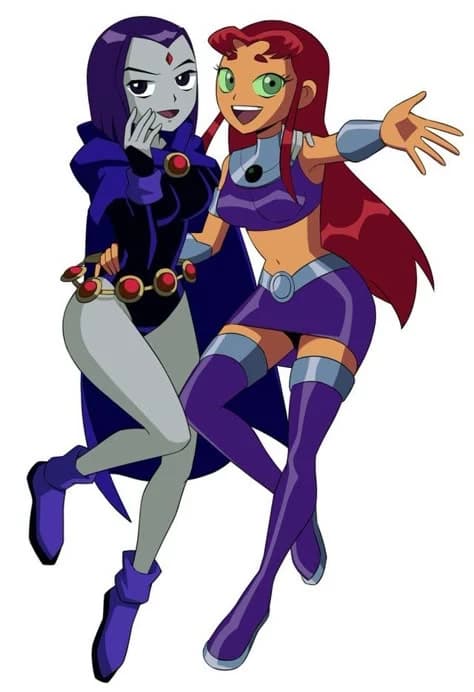 Raven y Starfire thumbnail
