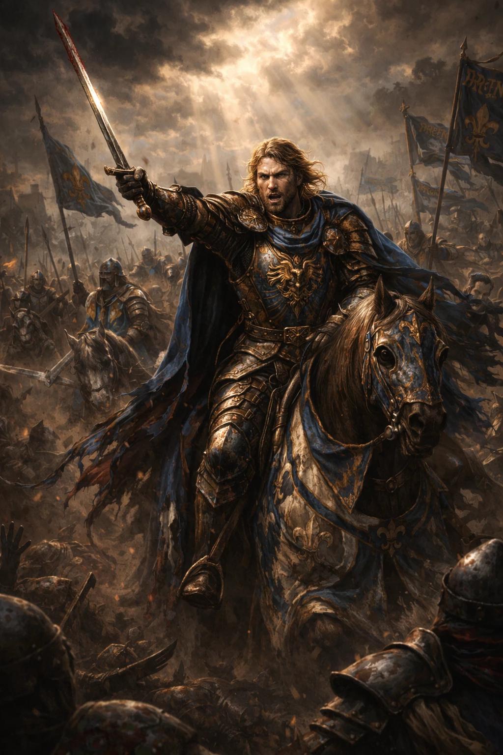 Louen Leoncoeur, Rey de Bretonnia - Warhammer Fantasy thumbnail