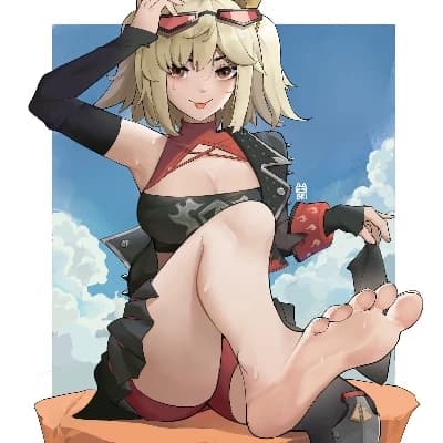 Burnice White (feet) thumbnail