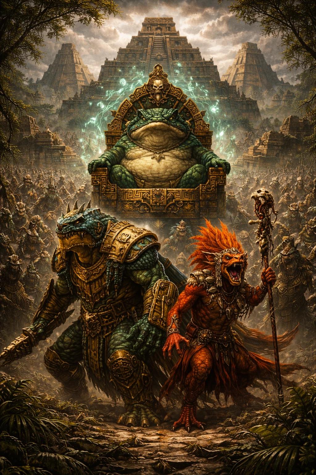 Children of the Great Plan - Lizardmen - Warhammer Fantasy thumbnail