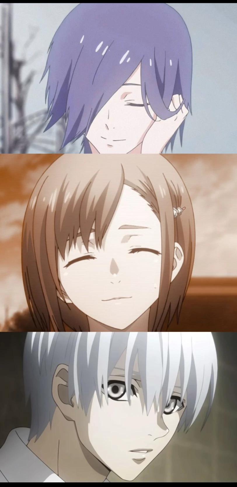Hinami Fueguchi, Touka Kirishima, and Ken Kaneki  thumbnail