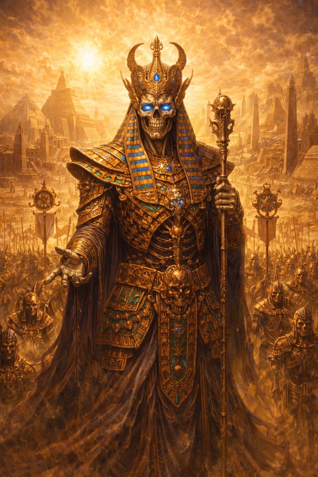 Settra the Undying - Warhammer Fantasy thumbnail