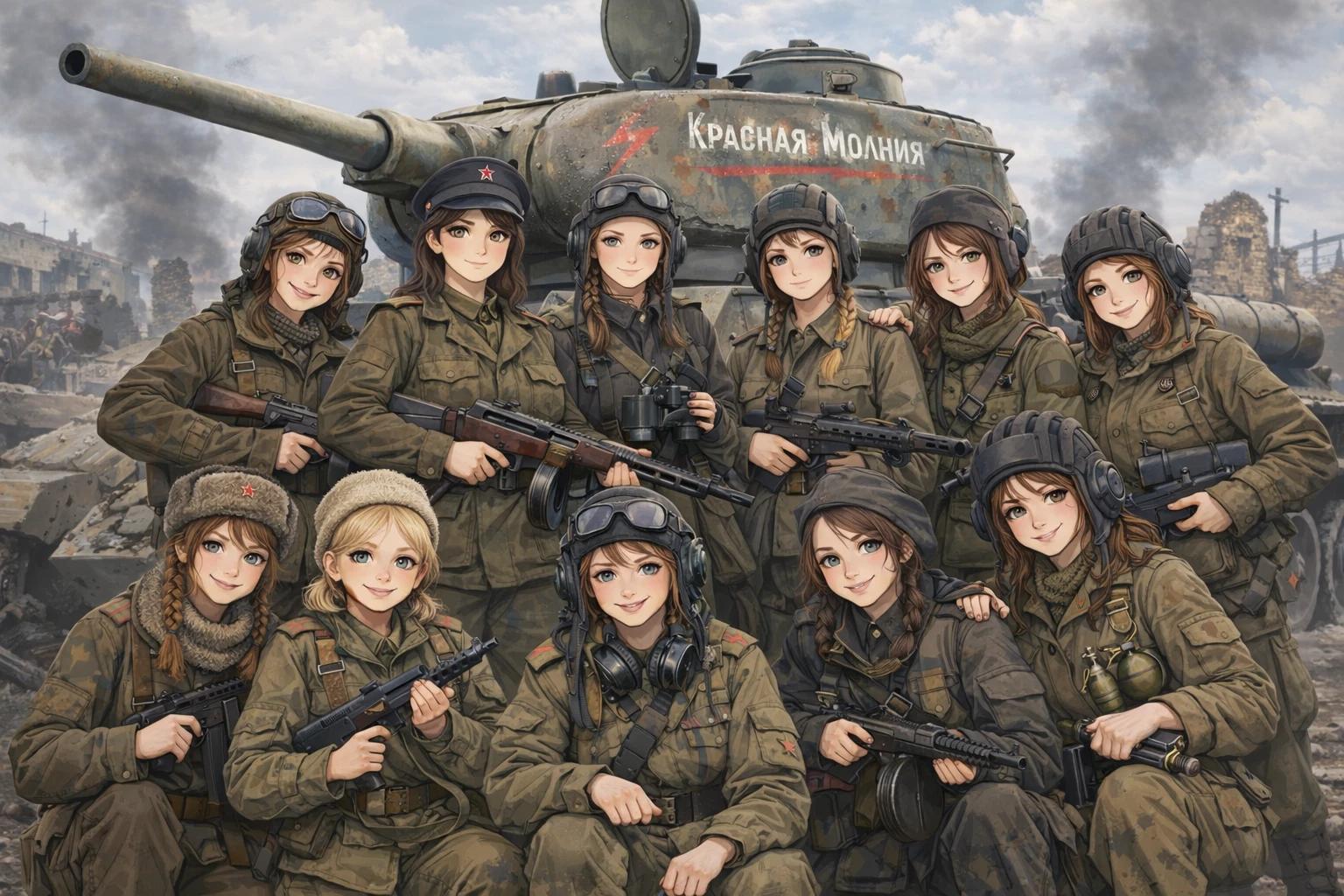 Female Soviet Soldiers thumbnail
