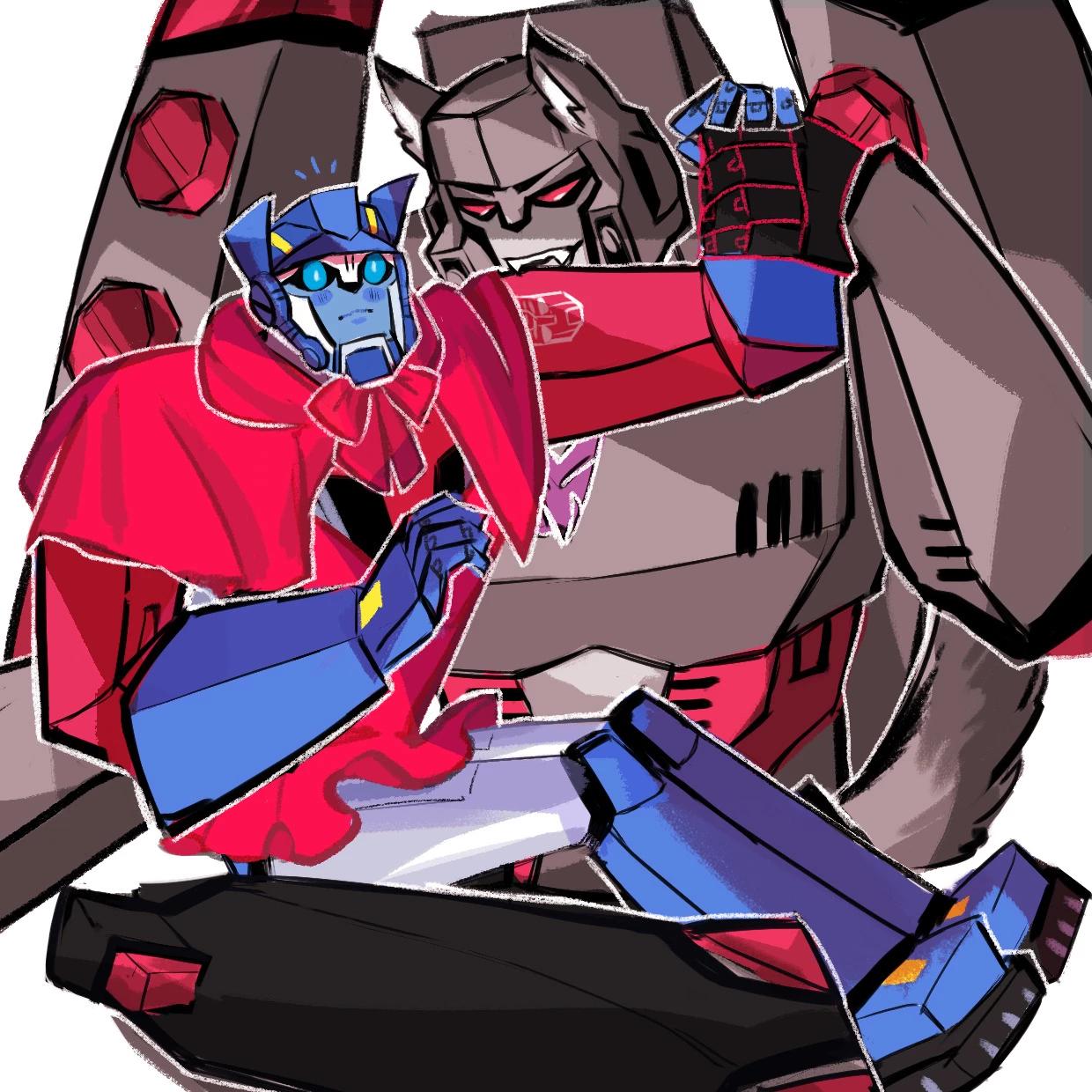 Megatron and Optimus prime TFA thumbnail