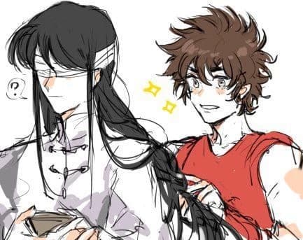 Shiryu and Seiya/ their roles. thumbnail