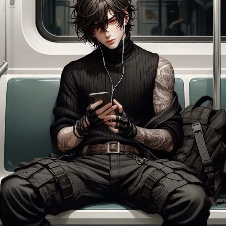 Guy in the subway thumbnail