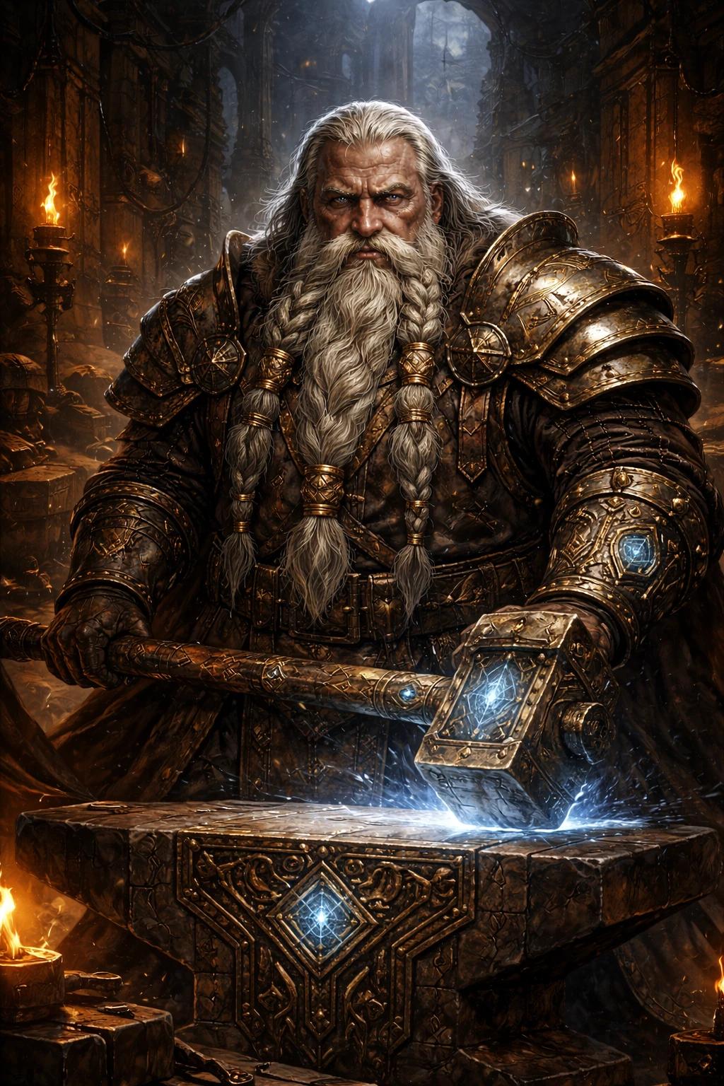Thorek Ironbrow - Runelord of Karaz-a-Karak - Dwarves thumbnail