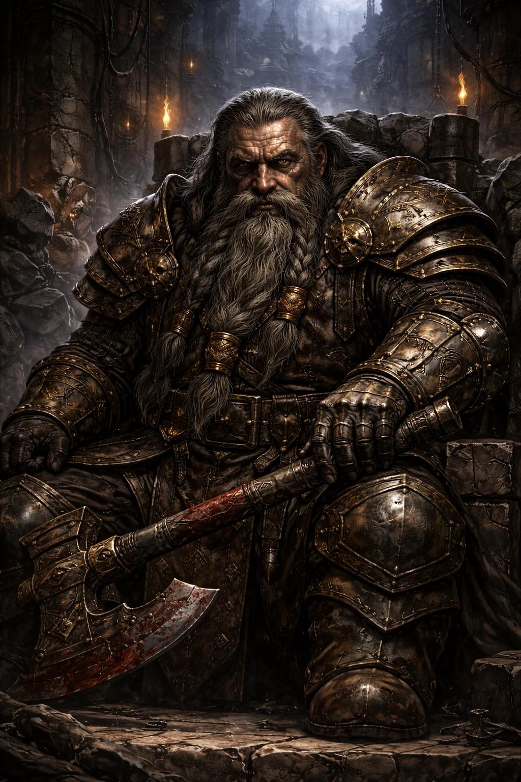 Kazador Skullkiller, King of Blue Karak - Dwarves thumbnail
