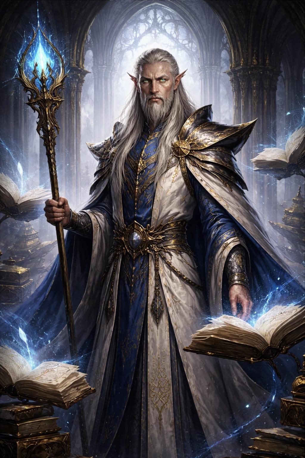 Belannaer the Wise – Archmage and royal advisor - High Elves thumbnail