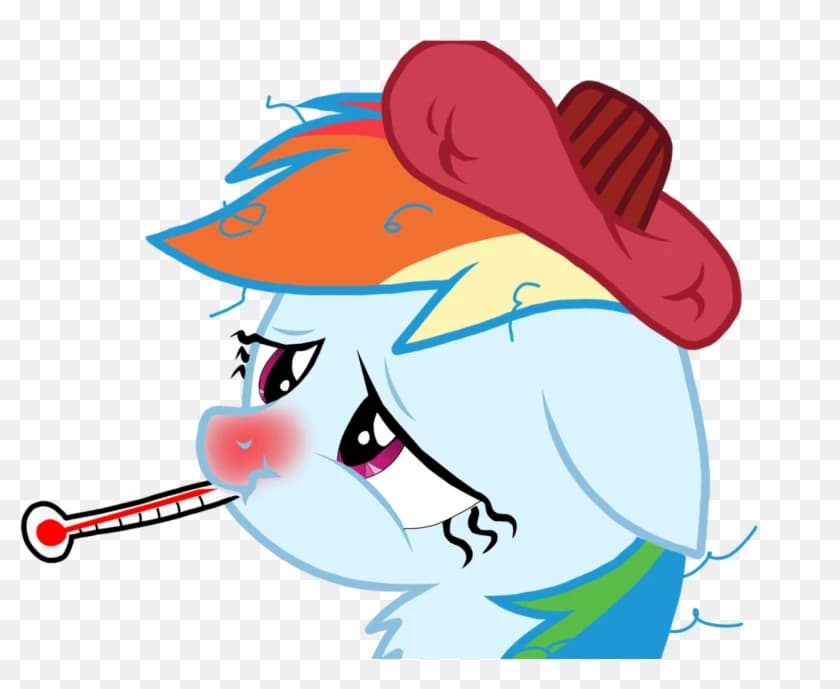 Rainbow dash is sick thumbnail