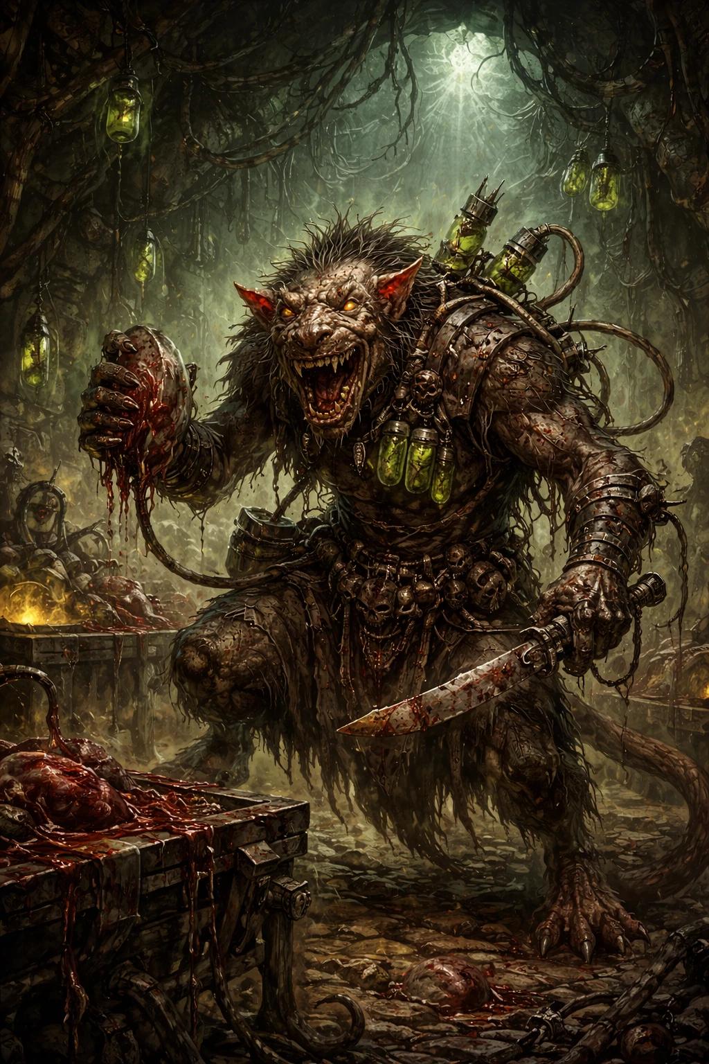 Throt the Unclean – Master Mutator – Skaven thumbnail