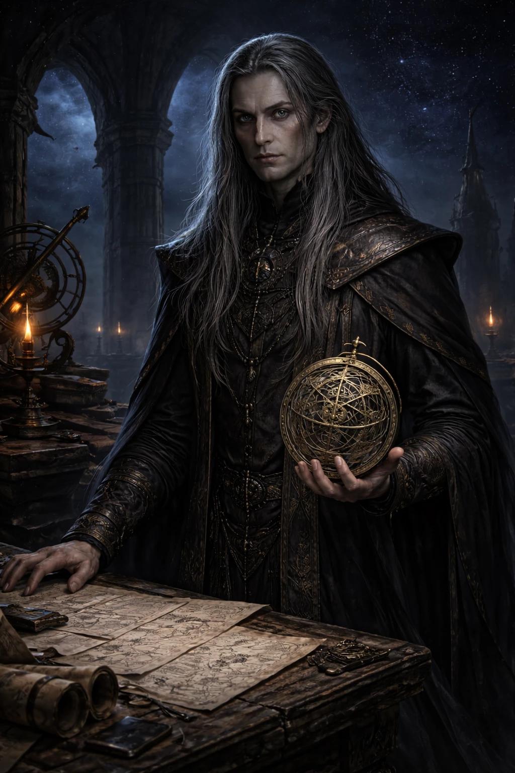 LORD CORYPHEUS DRAGON — Vampire. Former imperial astronomer thumbnail