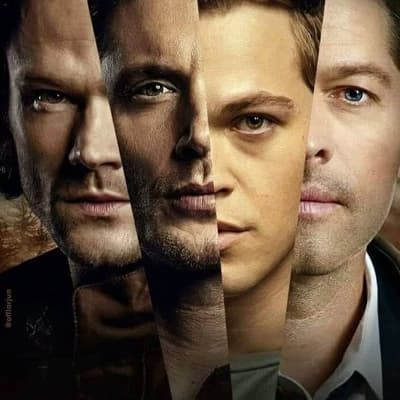 Sam, Dean, Castiel, and Jack thumbnail