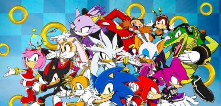 Sonic and his friends thumbnail