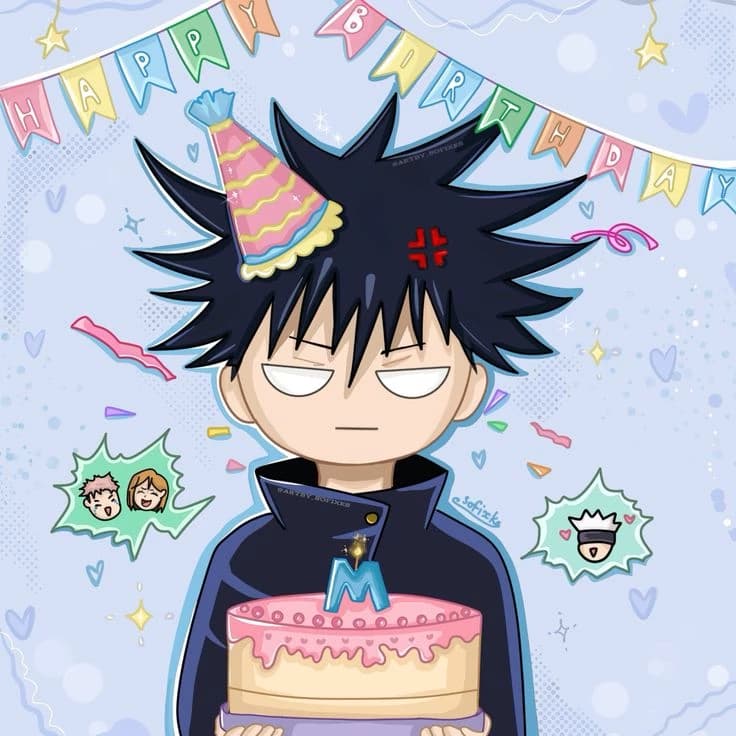 Birthday! - Megumi, Gojo, Nobara and Yuji thumbnail
