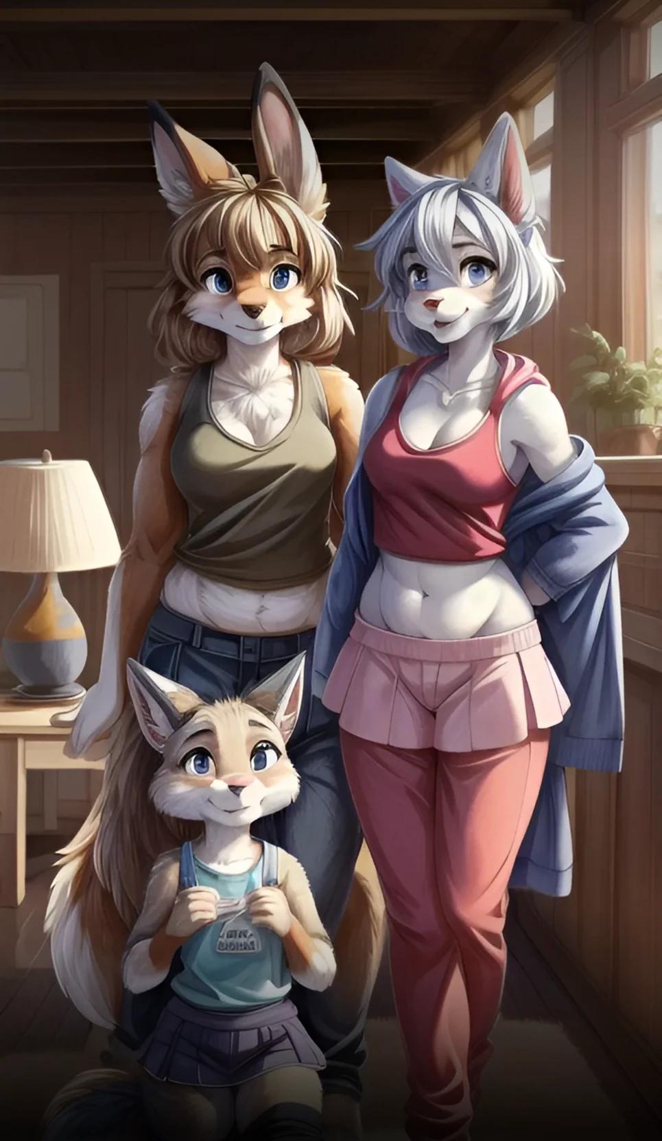Furry roommates thumbnail