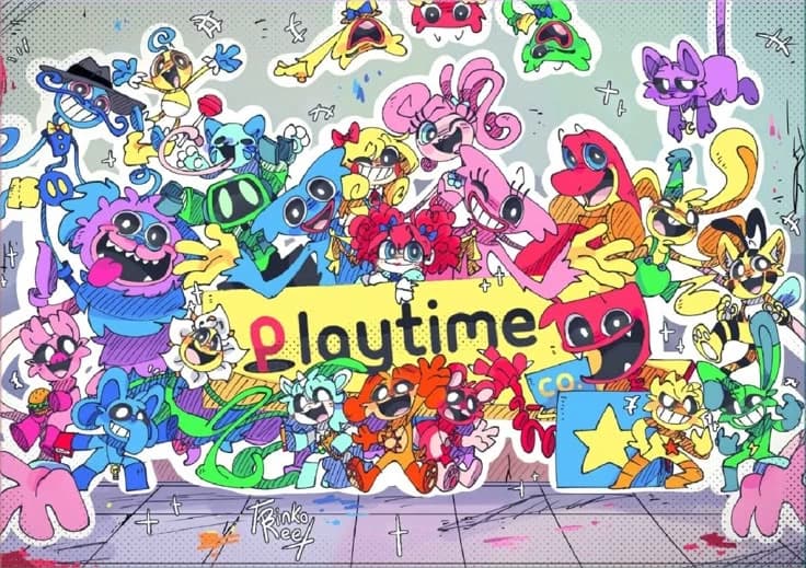 Poppy playtime You're a new experiment but they... Love you thumbnail